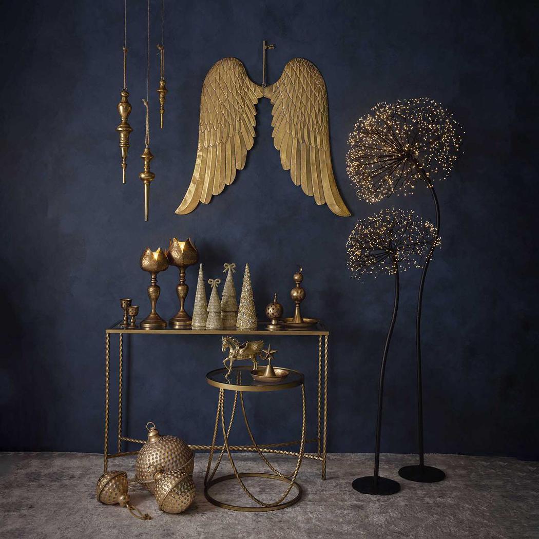 Gold Hanging Bell 20cm – photo 4