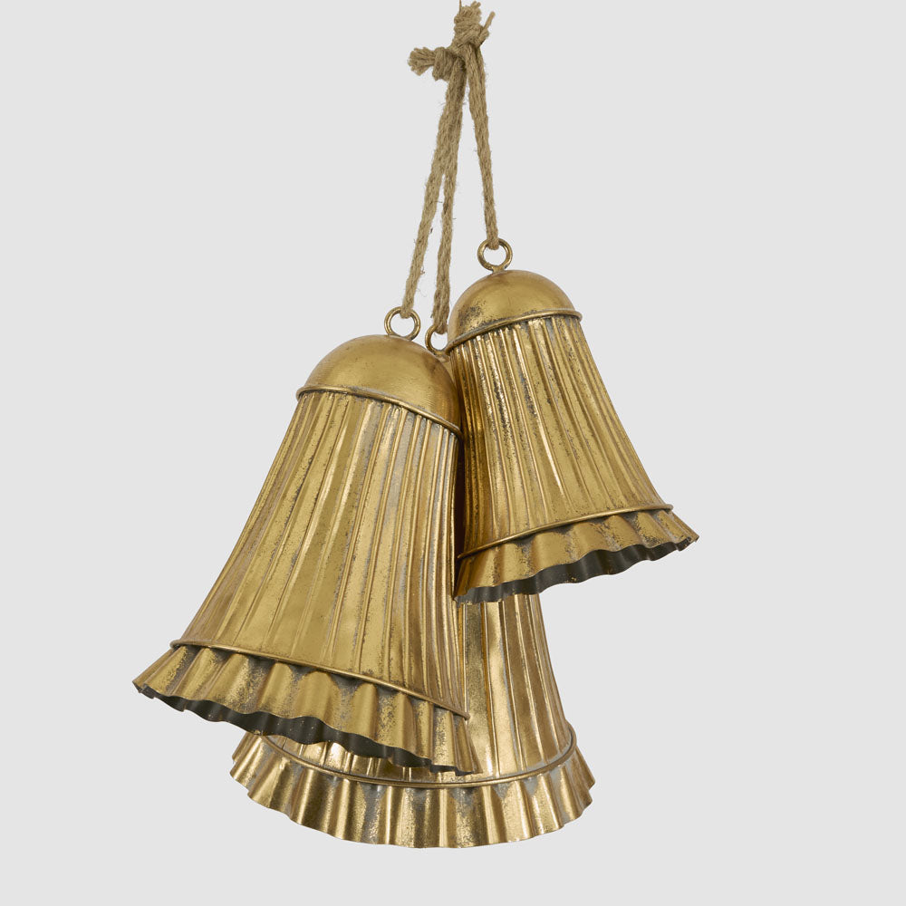 Golden Pleated Bells – photo 2