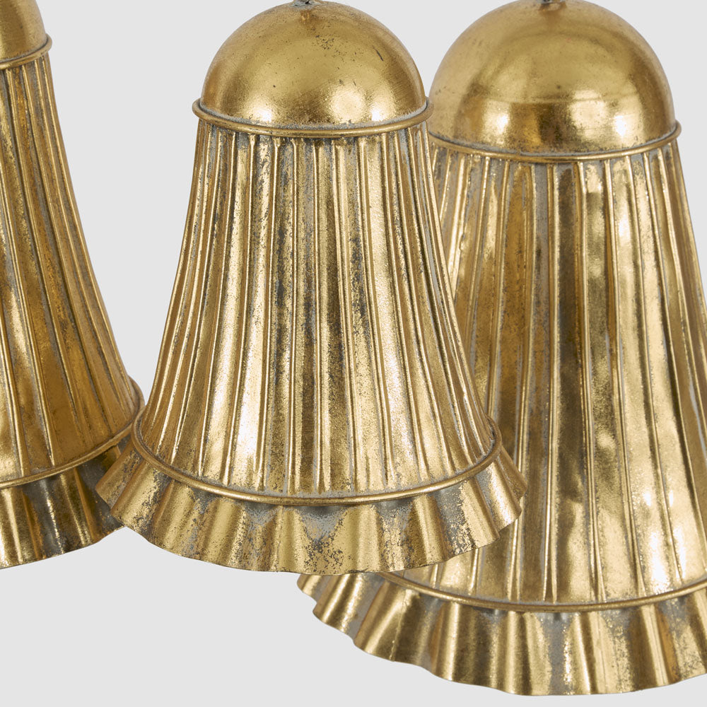 Golden Pleated Bells – photo 3