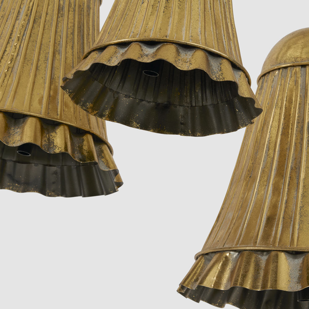 Golden Pleated Bells – photo 4