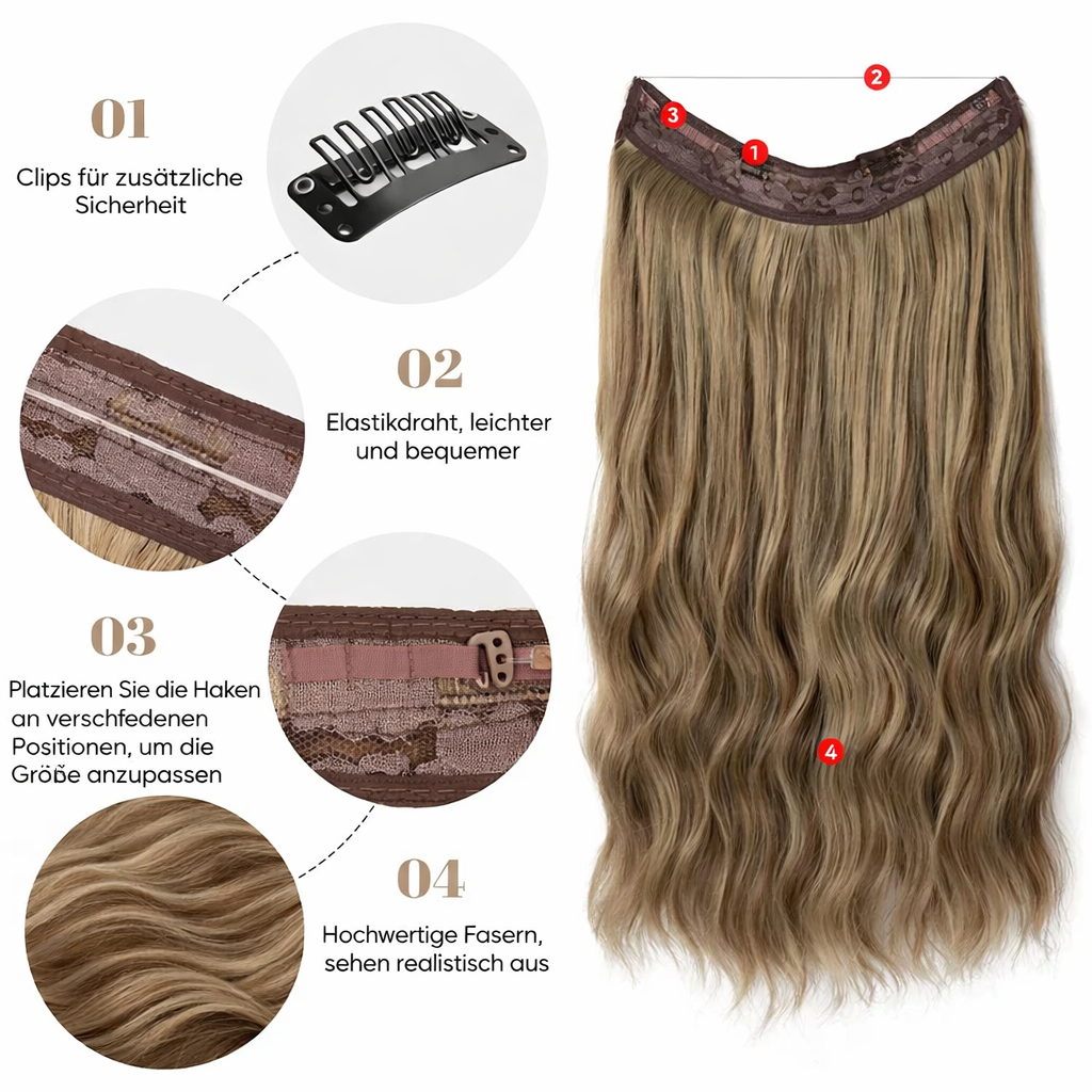 Halo Hair Extensions – photo 2