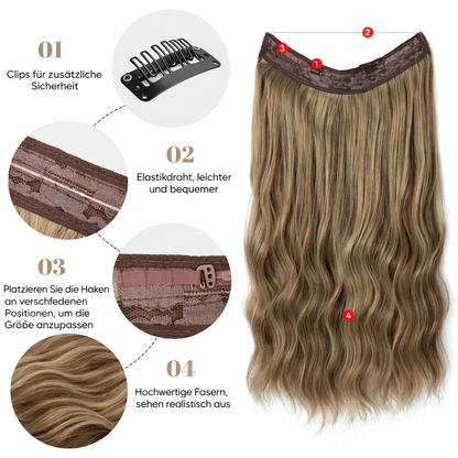 Halo Hair Extensions – photo 2