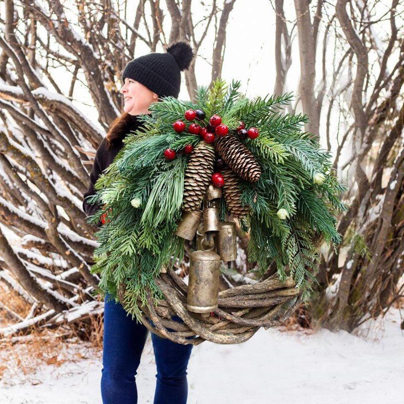 Handcrafted Bohemian Door Wreath