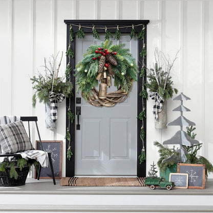 Handcrafted Bohemian Door Wreath – photo 3