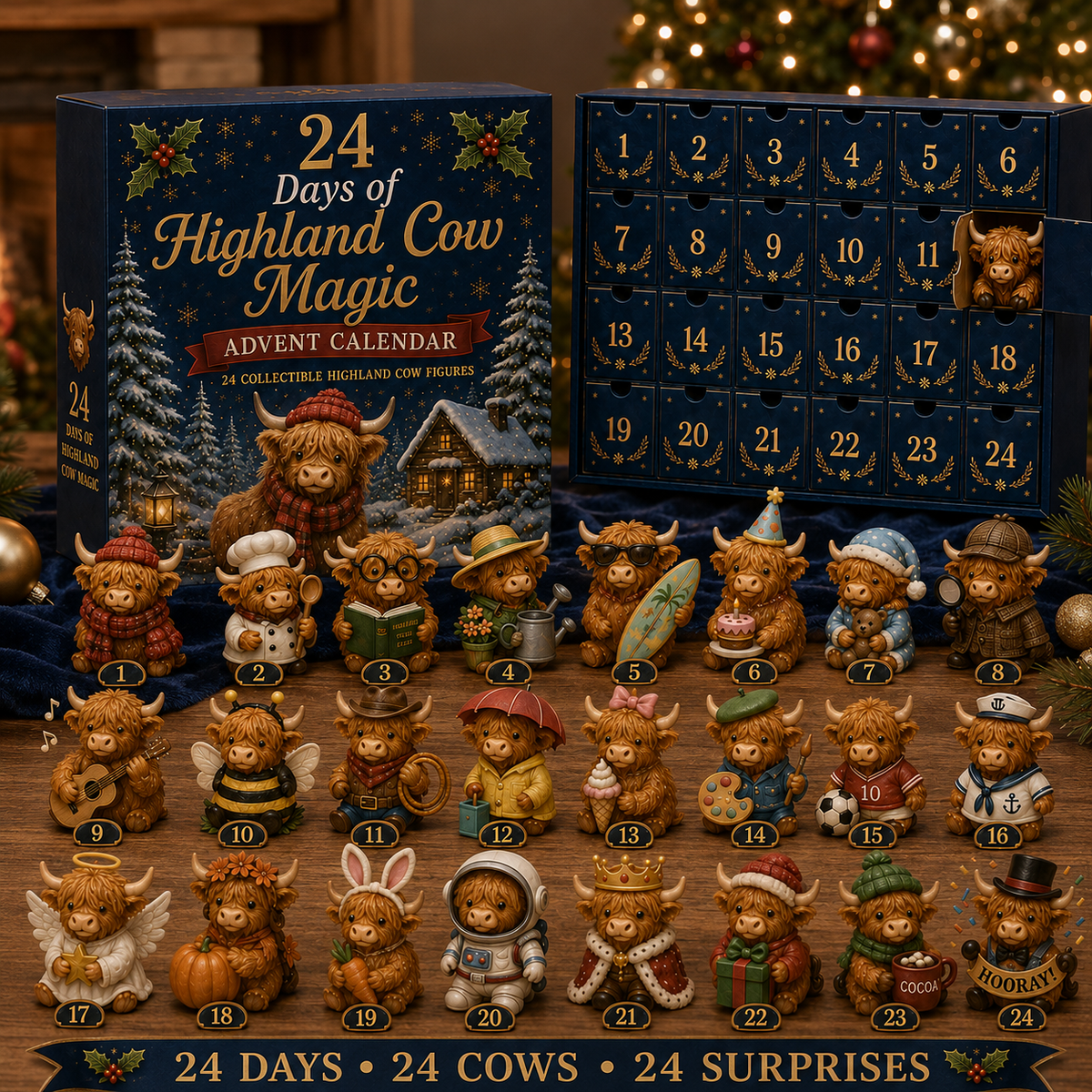 Highland Cow Advent Calendar – photo 4