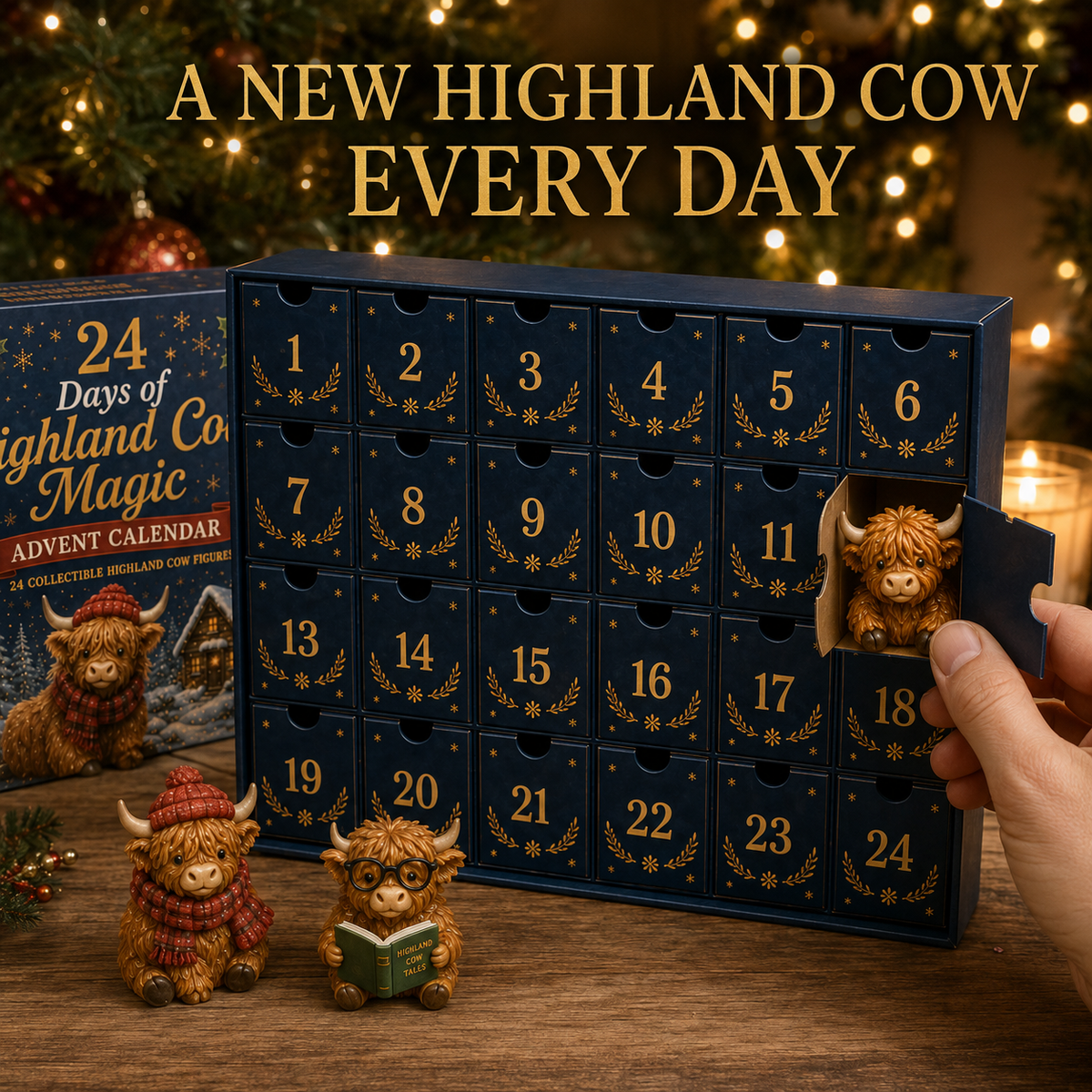 Highland Cow Advent Calendar – photo 9