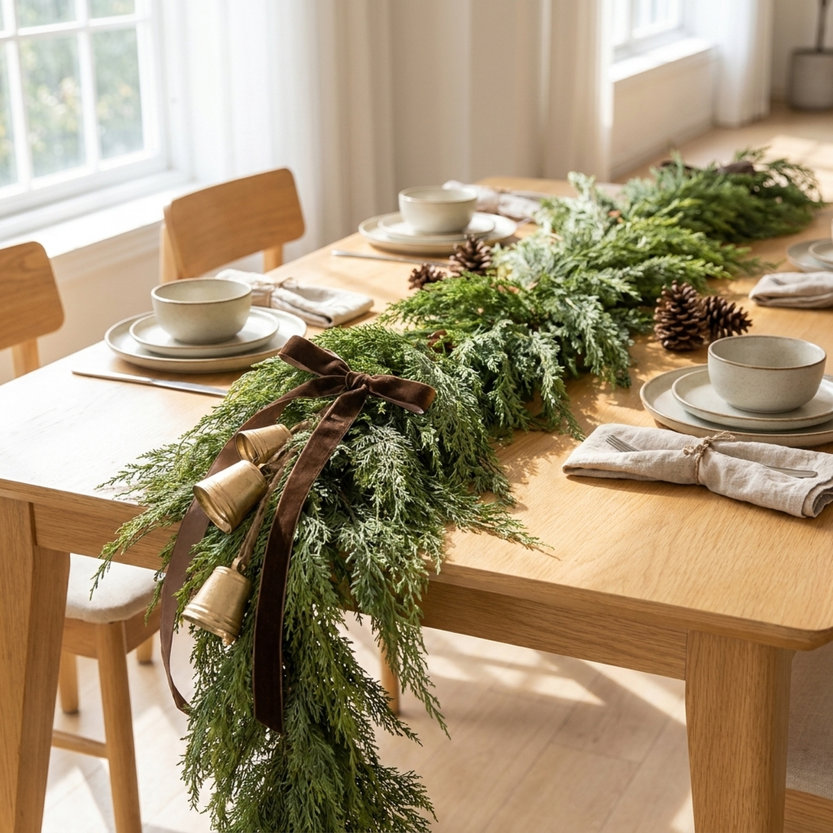 Holiday Pine Garland – photo 3