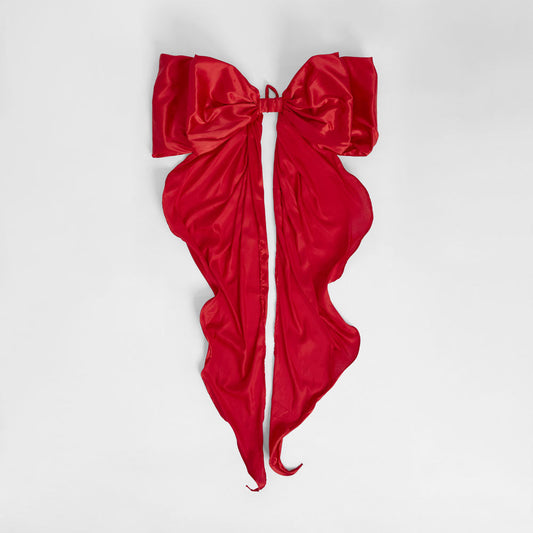 Large Silk Christmas Bow