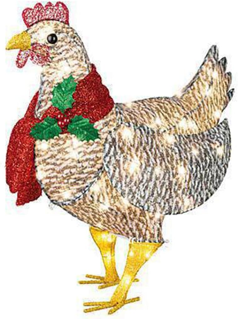LED Christmas Chicken Decoration – photo 2