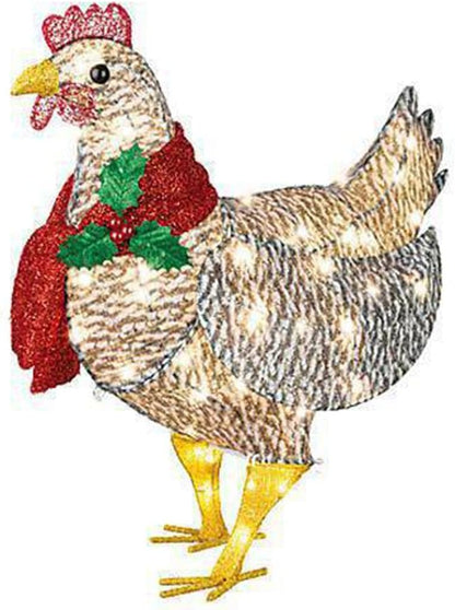 LED Christmas Chicken Decoration – photo 2