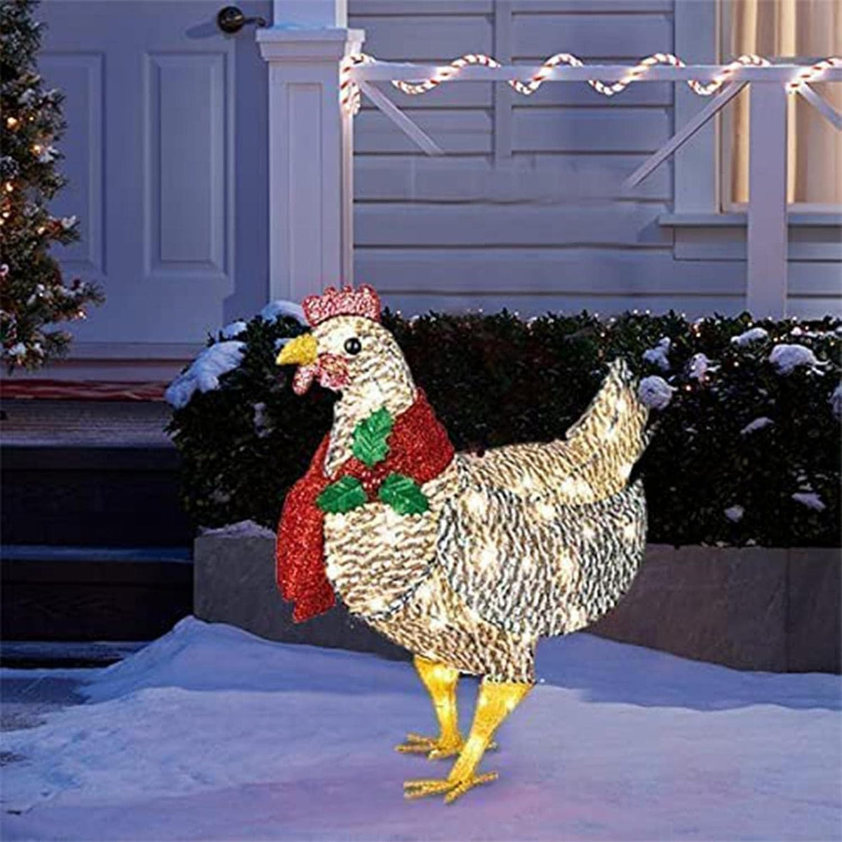LED Christmas Chicken Decoration – photo 3
