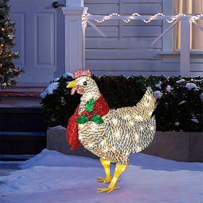 LED Christmas Chicken Decoration – photo 3