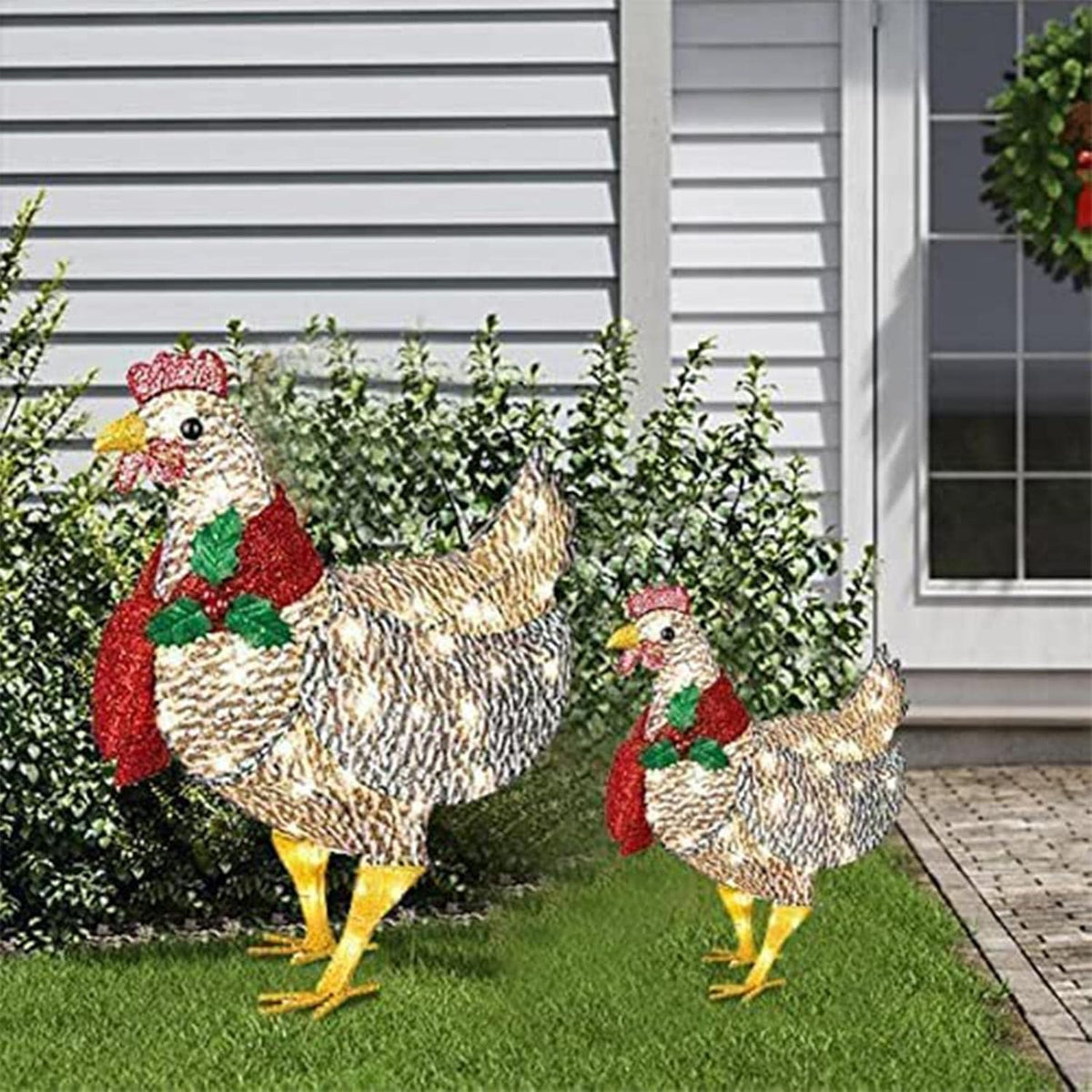 LED Christmas Chicken Decoration – photo 4