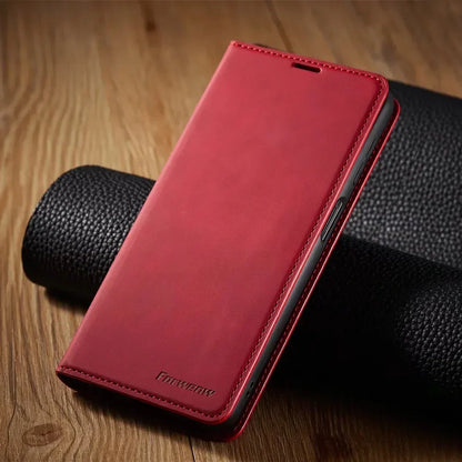 Magnetic Leather Samsung Case – photo 6