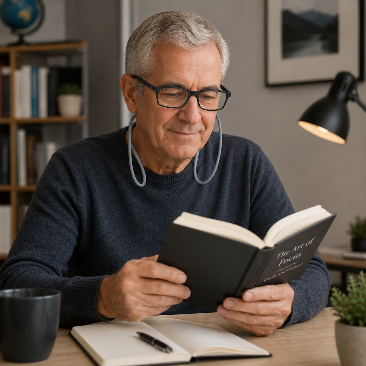Magnetic Neck Reading Glasses – photo 2