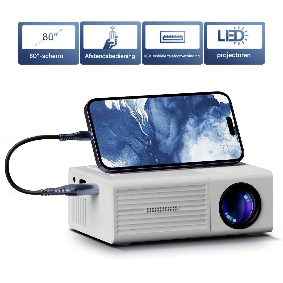 Mini Projector 3000 Lumens – photo 3