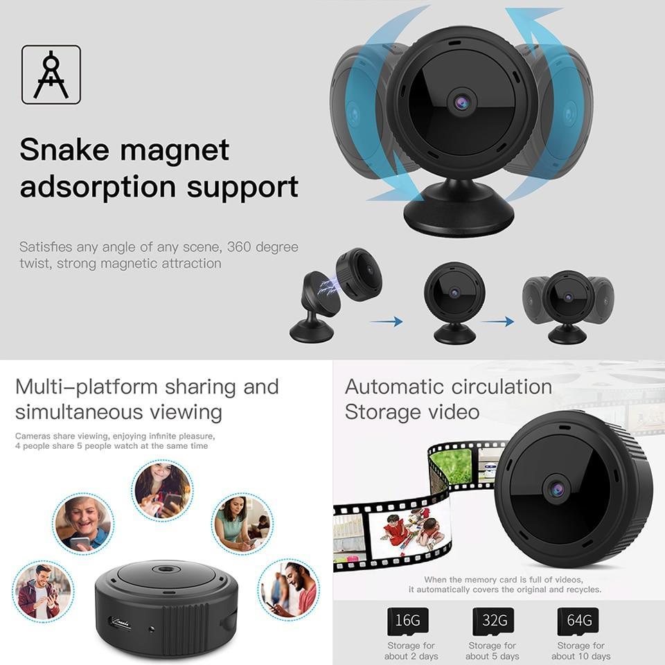 Mini WiFi Security Camera – photo 3