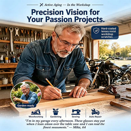 Multi-Zone Photochromic Reading Glasses – photo 3