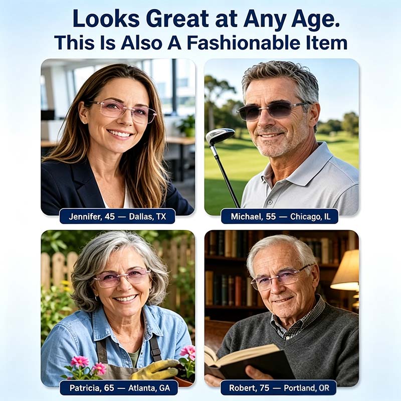 Multi-Zone Photochromic Reading Glasses – photo 5