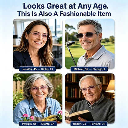 Multi-Zone Photochromic Reading Glasses – photo 5