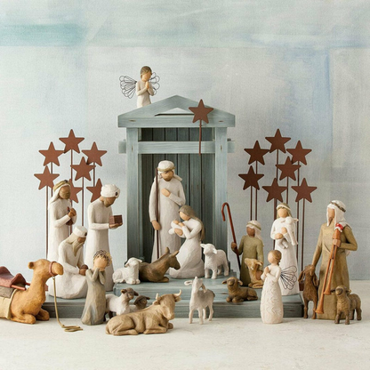 Barn Wood Nativity Set