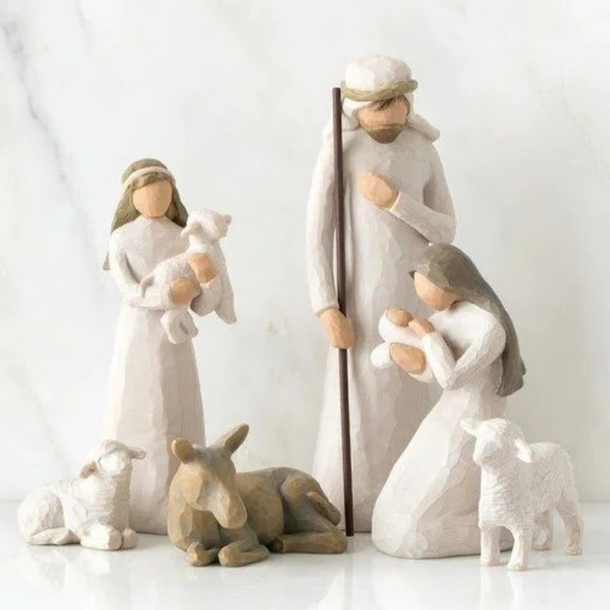 Barn Wood Nativity Set – photo 3