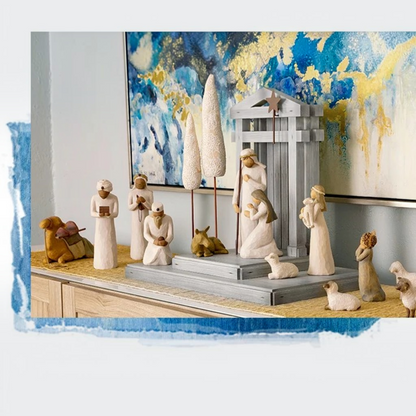 Barn Wood Nativity Set – photo 4