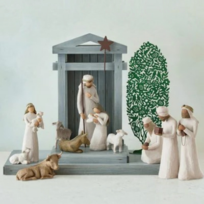 Barn Wood Nativity Set – photo 5