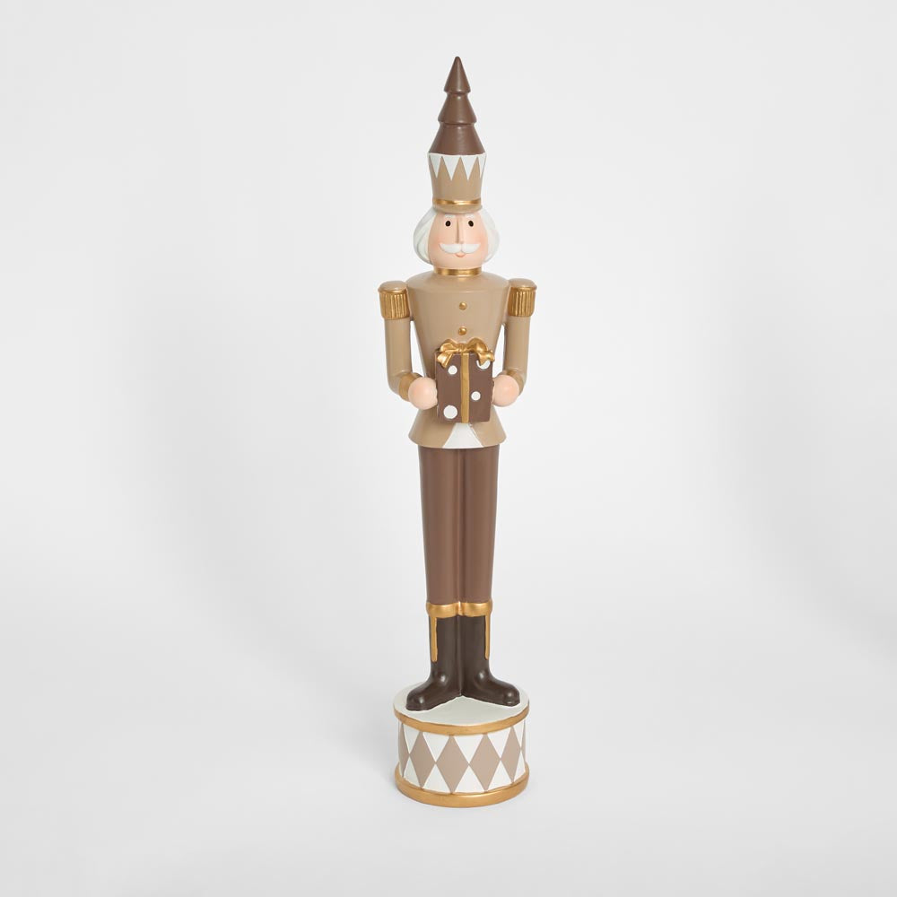 Nutcracker with Gift