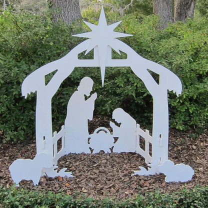 Outdoor Nativity Stable Display – photo 2