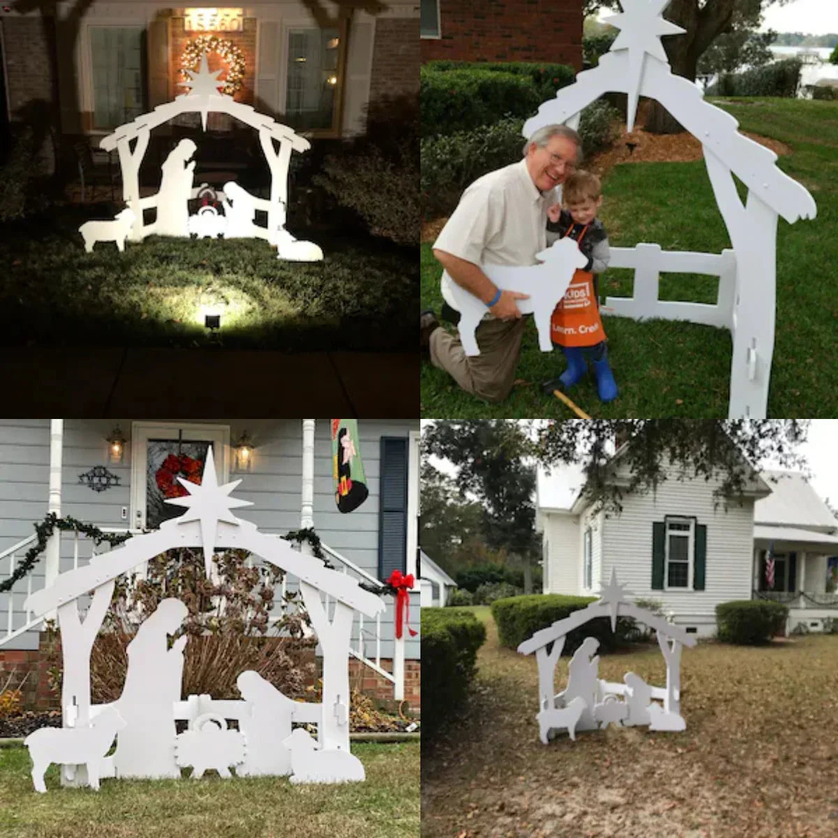 Outdoor Nativity Stable Display – photo 3