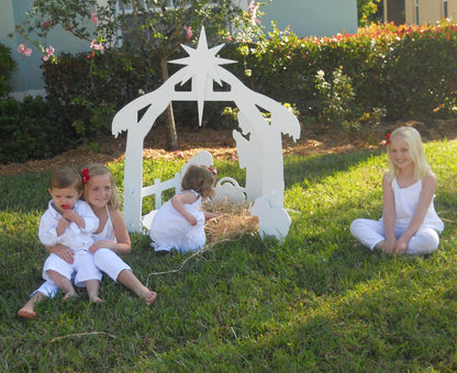 Outdoor Nativity Stable Display – photo 4