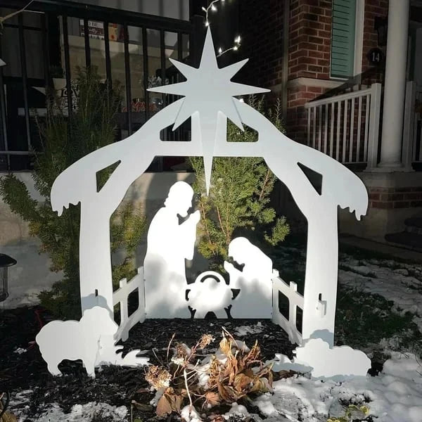 Outdoor Nativity Stable Display – photo 5
