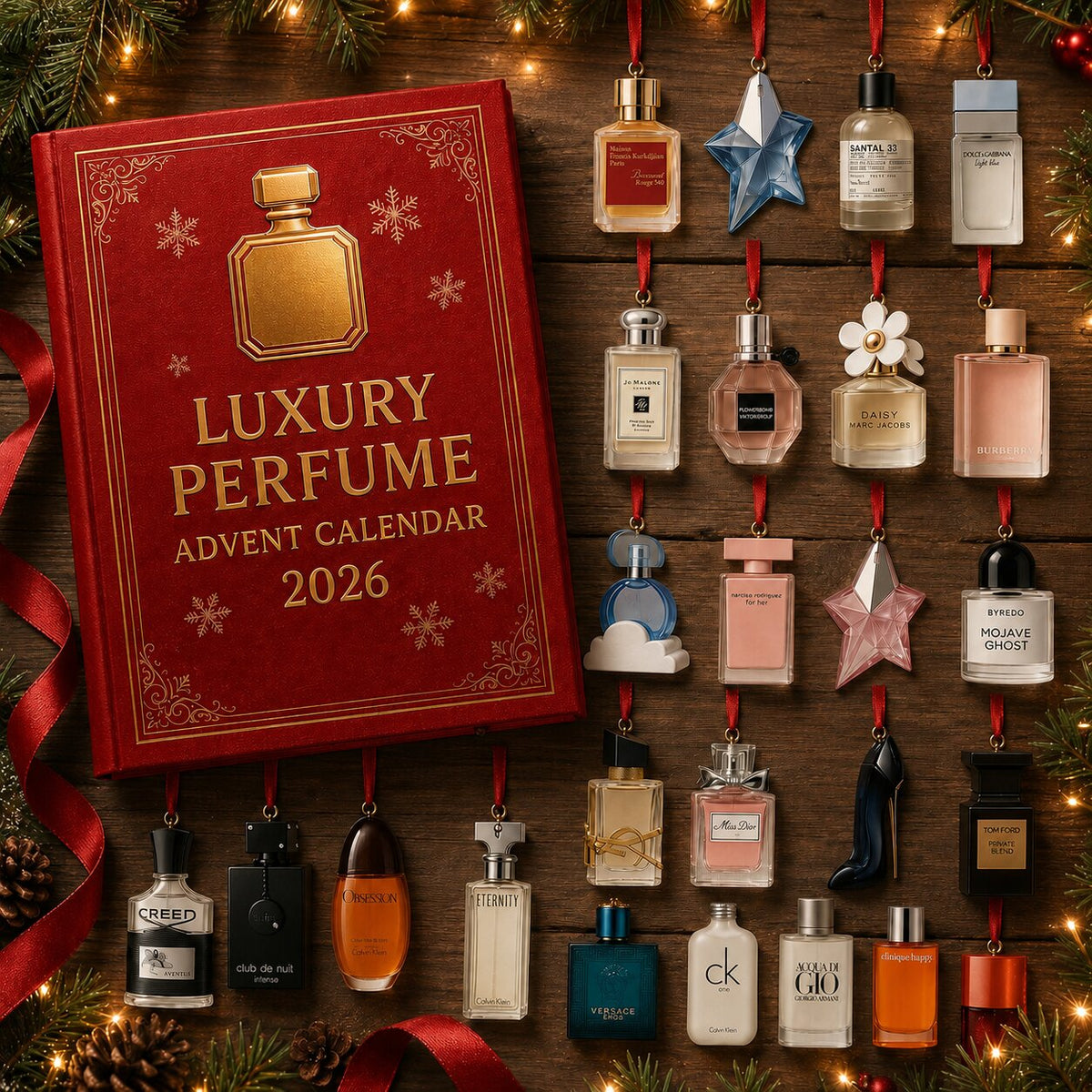 Perfume Bottle Advent Calendar