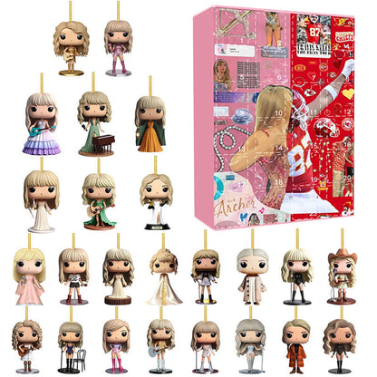 Pop Star Holiday Countdown Calendar