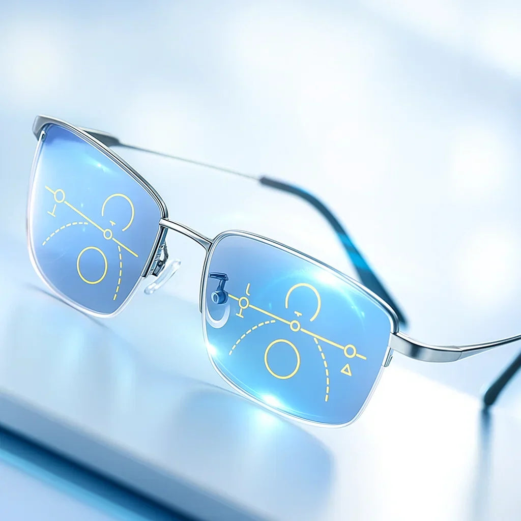 Progressive Multifocal Reading Glasses