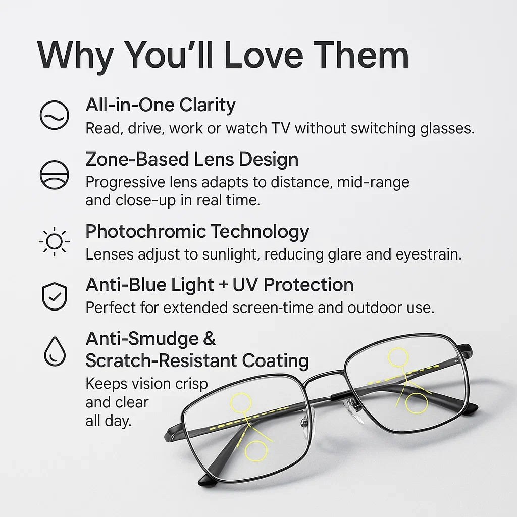 Progressive Multifocal Reading Glasses – photo 5