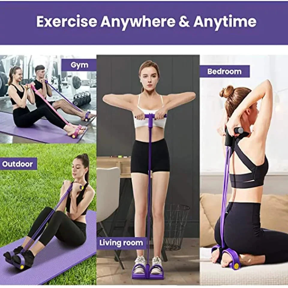 Pull Rope Ab Exerciser – photo 2