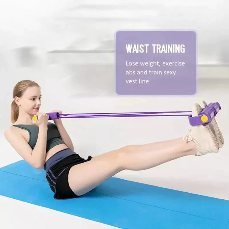 Pull Rope Ab Exerciser – photo 4