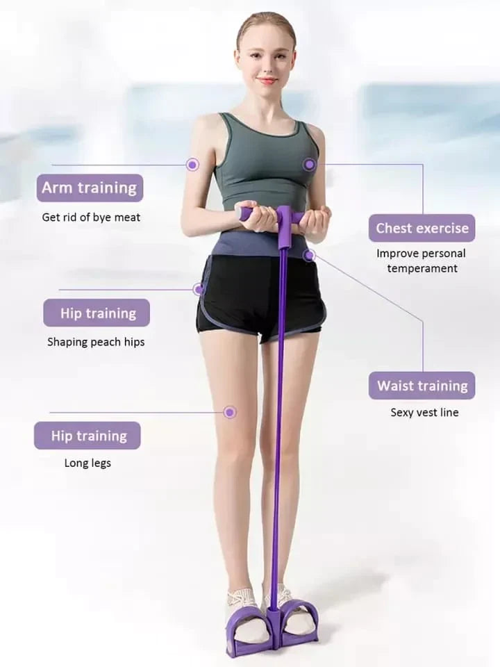 Pull Rope Ab Exerciser – photo 5