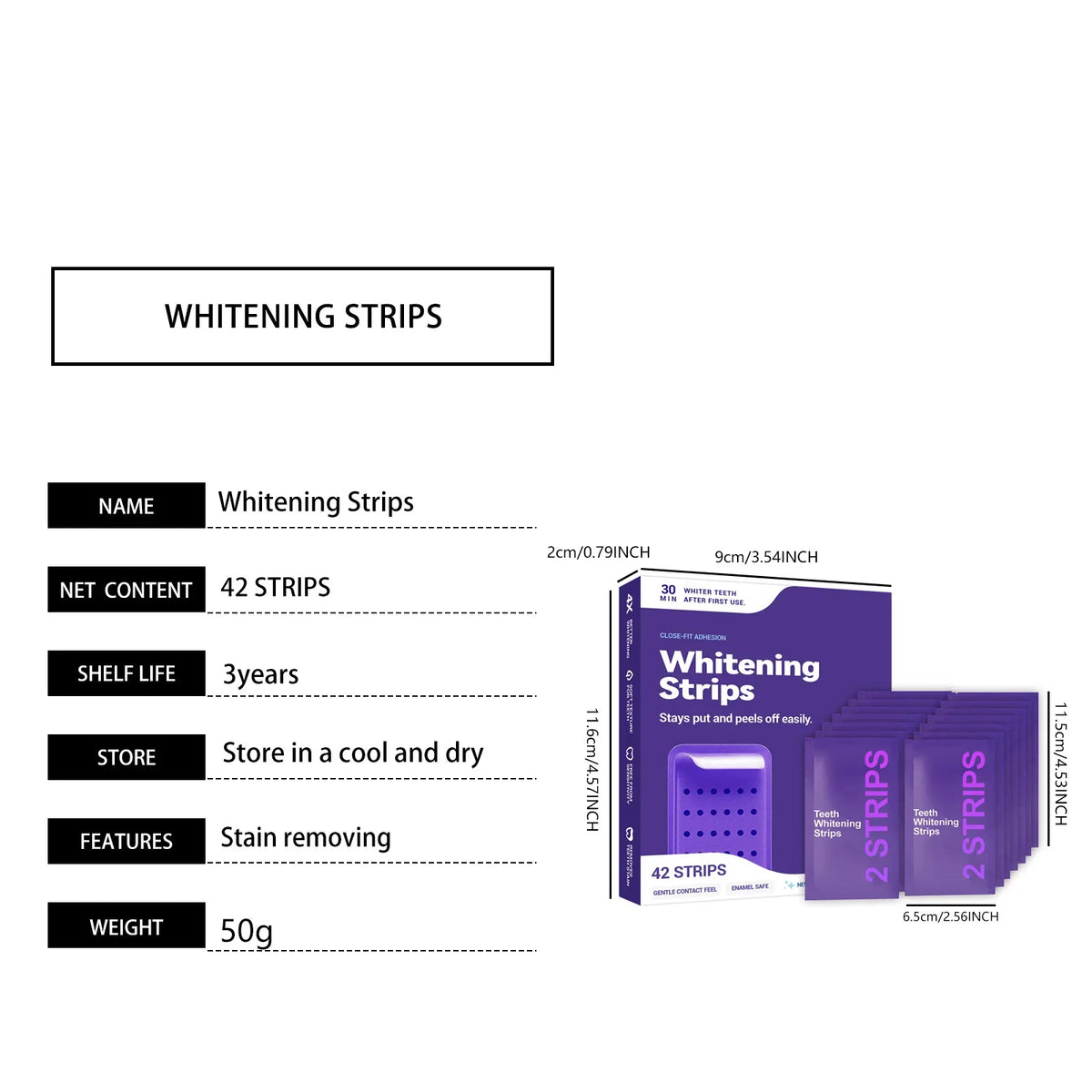 Purple Teeth Whitening Strips – photo 11