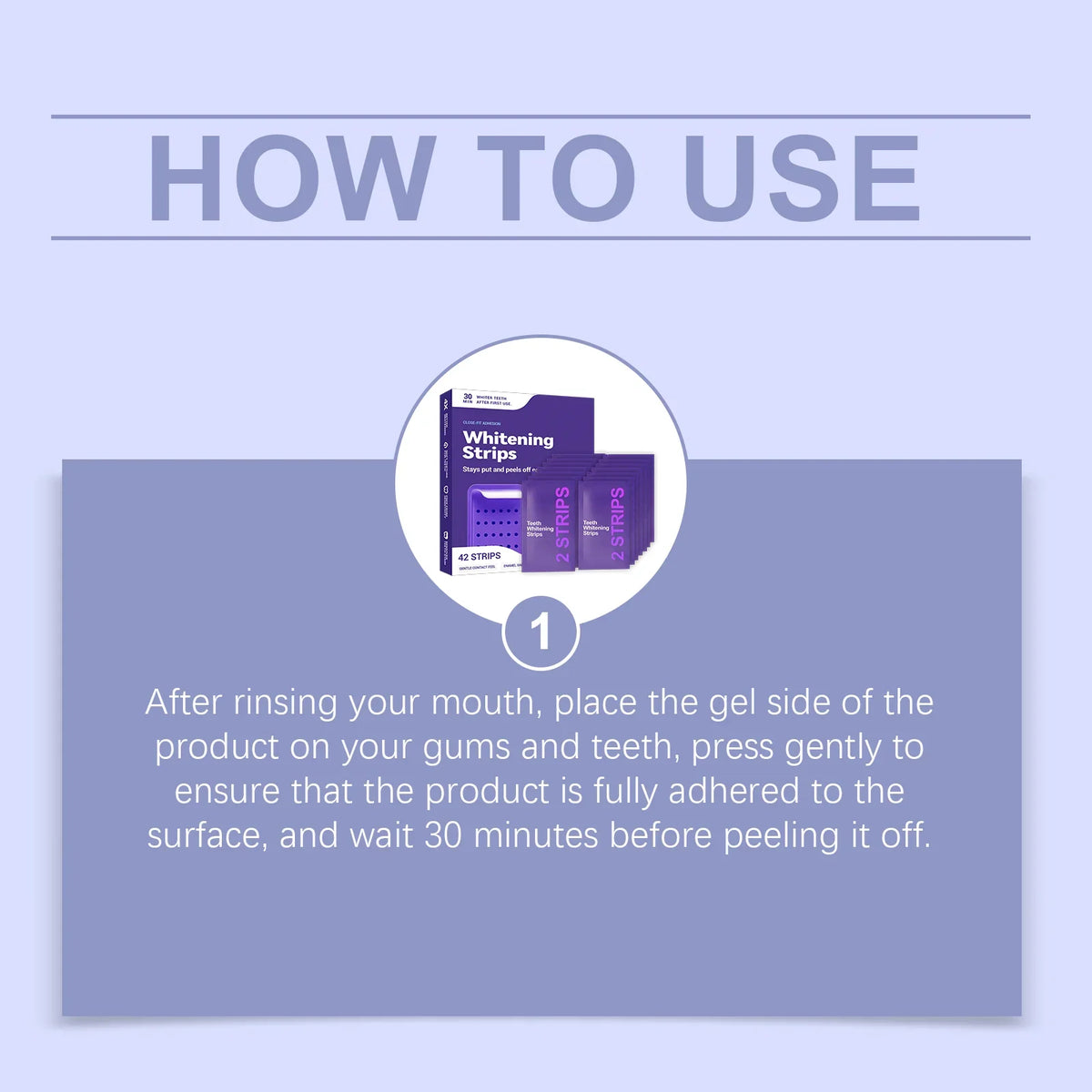 Purple Teeth Whitening Strips – photo 14