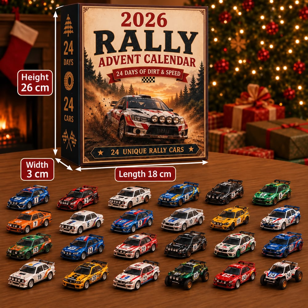 Rally Car Advent Calendar