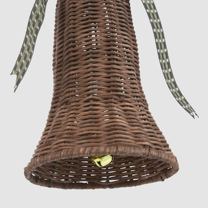 Rattan Bell Ornament – photo 3