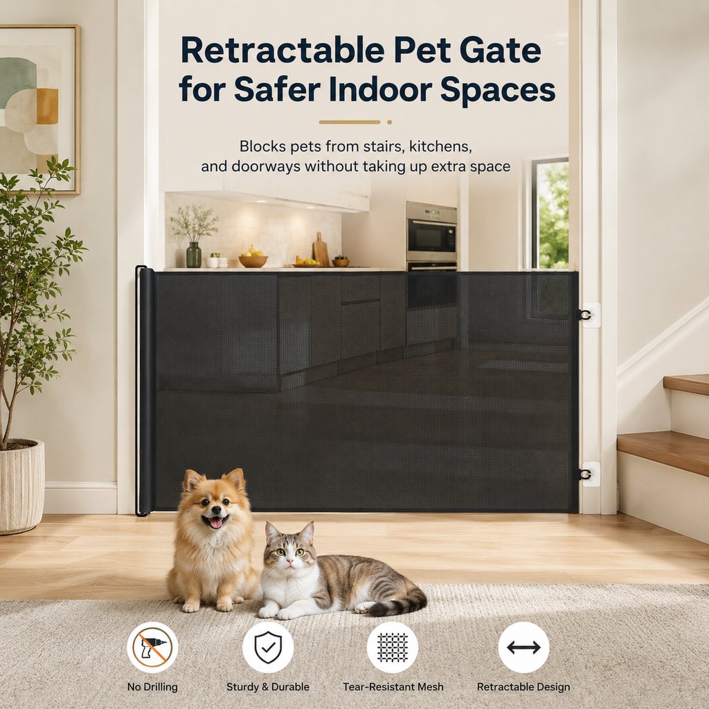 Retractable Pet Gate – photo 5