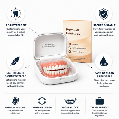 Reusable Silicone Denture Set – photo 4