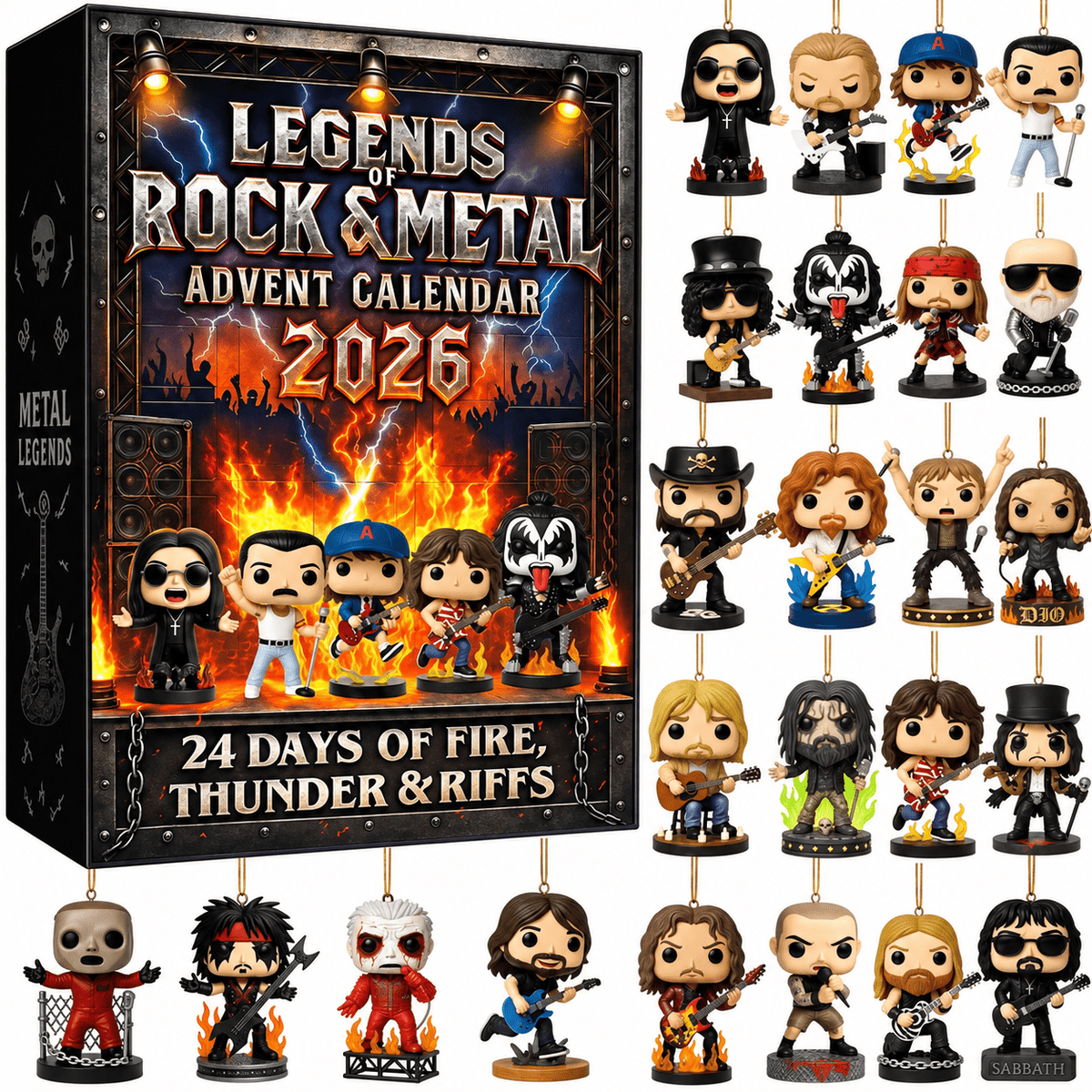 Rock Legends Advent Calendar – photo 2