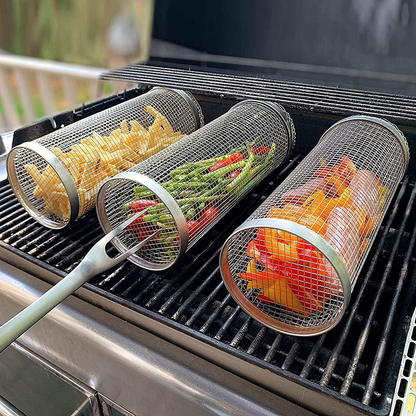 Rolling Grill Basket – photo 2