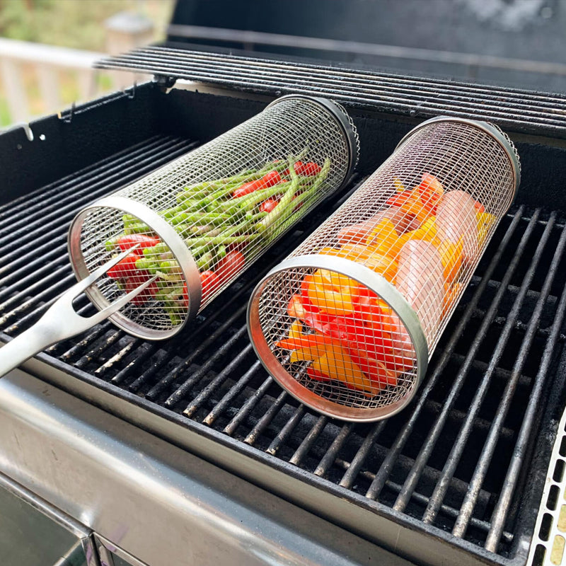 Rolling Grill Basket – photo 4