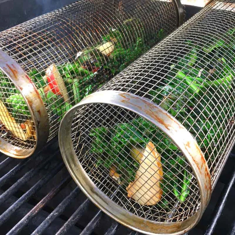 Rolling Grill Basket – photo 6